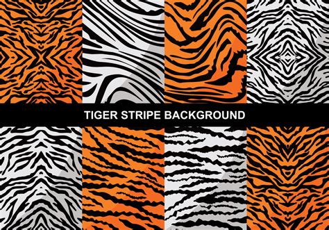 Tiger Stripe Background 145907 Vector Art At Vecteezy