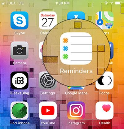 It is organized around one simple idea: How to Create Reminders on iPhone - Alert You Getting In ...