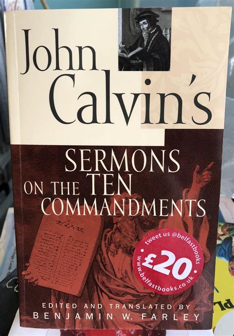 John Calvins Sermons On The Ten Commandments Belfast Books