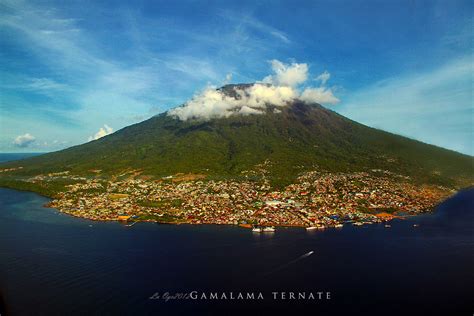 Mt Gamalama Ternate Island