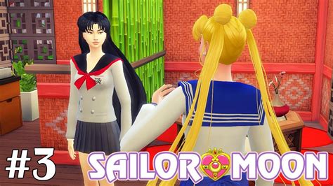 Ами Рей Макото The Sims 4 Sailor Moon 3 Youtube
