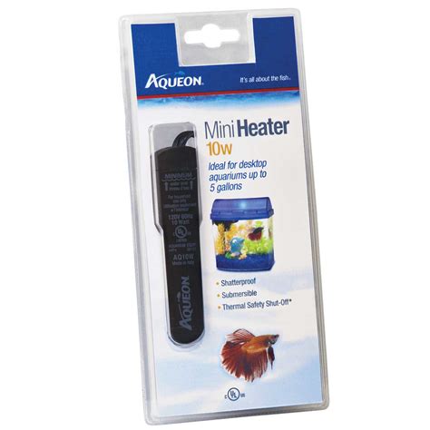 Aqueon Submersible Aquarium Heater, 10W | Petco