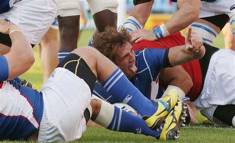 Mondiale Rugby Prima Vittoria Del Tonga Parisse Con Il Gruppo