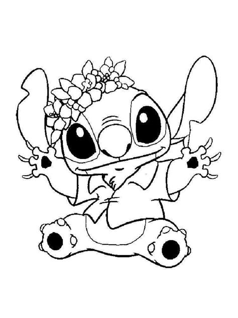 Stitch ausmalbilder