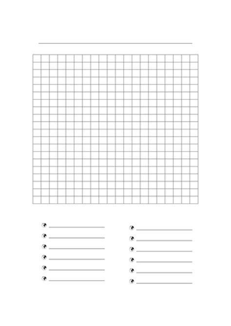 Blank Wordsearch Teaching Resources