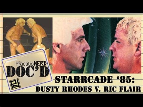 No need to bring boxers into wrestling events, it always turns out horrible. Rhodes Vs. Flair: Starrcade '85 - Doc'D #24 - YouTube