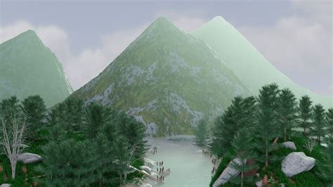 Mountain Landscape Free 3d Model Cgtrader