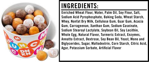 Ingredients In Dunkin Donut Holes A Hole Tastic Look