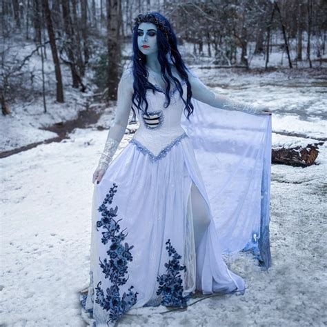 Sample Sale Corpse Bride Emily Costume Cosplay Dress Gown Etsy