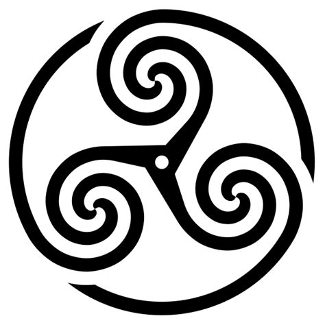 Triskel Celtic Symbols Viking Symbols Norse Goddess