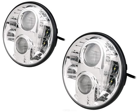 Luftpost Herrschaft Westen 7 zoll led scheinwerfer mit e zulassung