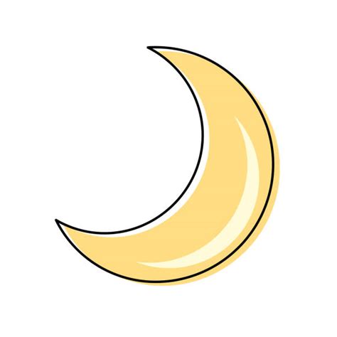 Waning Crescent Moon Illustrations Royalty Free Vector Graphics And Clip