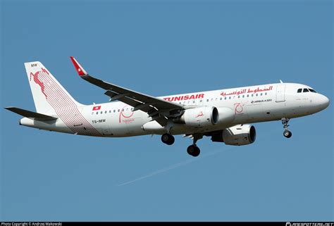 TS IMW Tunisair Airbus A320 214 WL Photo By Andrzej Makowski ID
