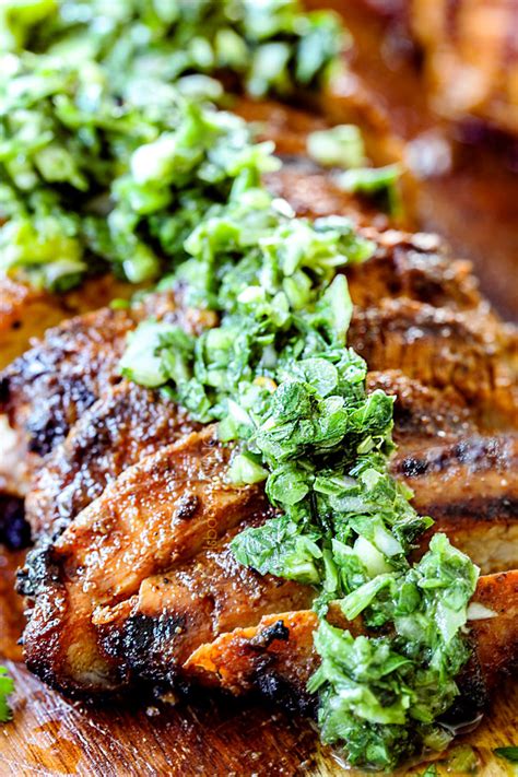 Different methods for cooking pork tenderloin. Grilled Pork Tenderloin (with Chimichurri) (step by step photos, tips, tricks) (With images ...