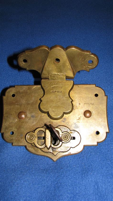 Antique Trunk Lock 1854 Collectors Weekly