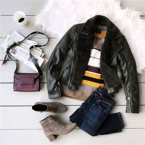 3 ways to wear a moto jacket stitch fix outfits stitch fix stylist how to wear