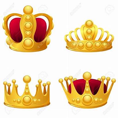 Crown Queen King Clipart Crowns Vector Illustration