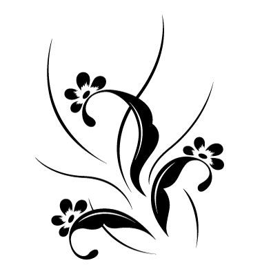 Makna di balik tato bunga adalah beragam bunga yang merupakan simbol langsung dari kepuasan ilahi. Gambar Tribal Bunga - ClipArt Best