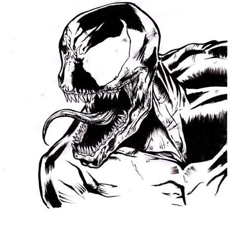 Coloriages Venom Imprimable Gratuit Pour Les Enfants Et Les Adultes