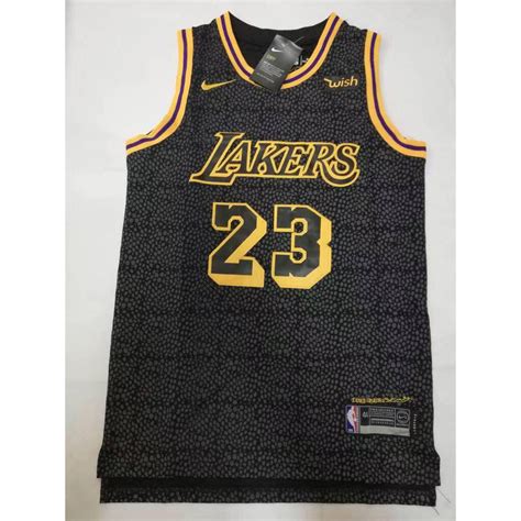 However, james truly proved his loyalty to the lakers franchise by speaking with the last person to wear the number yes, everyone thinks @kingjames called to get my blessings to rock number 23. NBA Lakers 23 Lebron James Black Swingman Jersey | Shopee ...