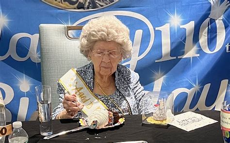 Nj Resident Turns 110 Years Old Whats Her Secret To Living A Long