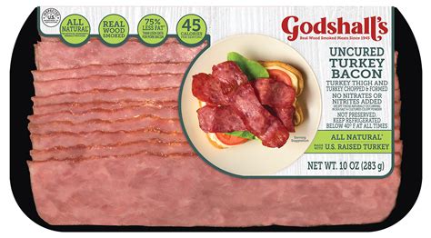 Uncured Turkey Bacon Godshall S Real Wood Smoked Meats Since 1945