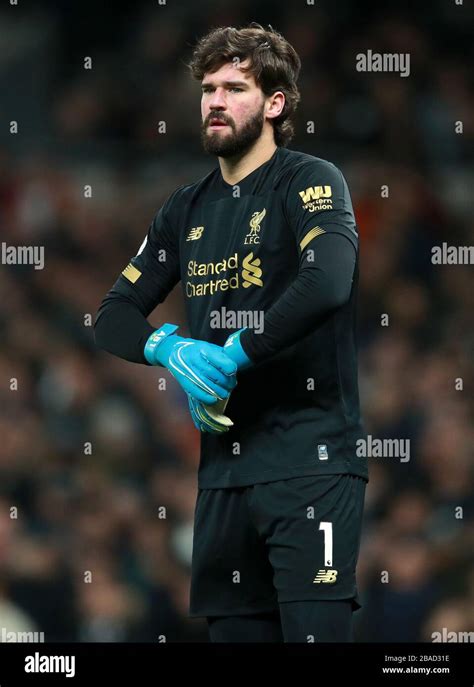 Liverpool Goalkeeper Alisson Stock Photo Alamy