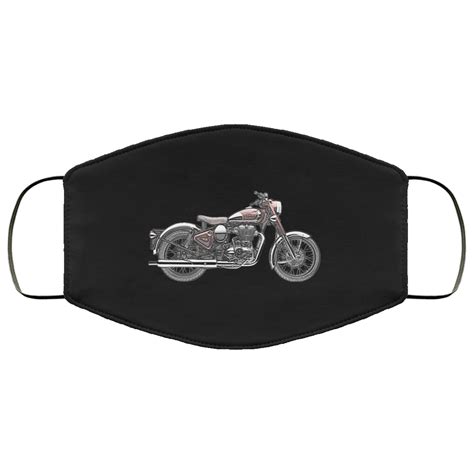 Royal Enfield Motorcycle Reusable Face Mask Teelooker Limited And