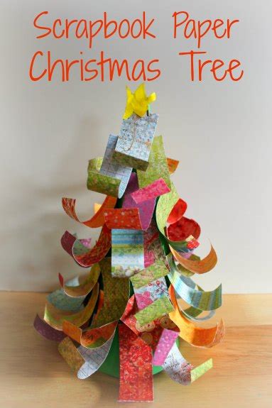 Scrapbook Paper Christmas Tree A Nation Of Moms