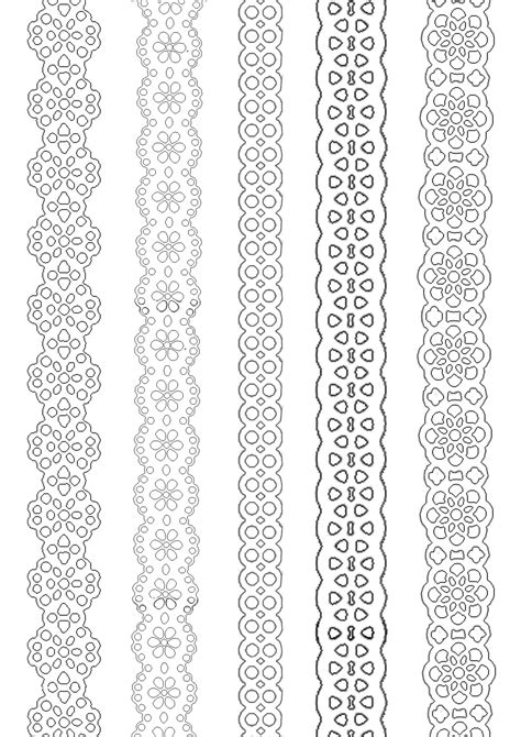 Printable Lace Pattern