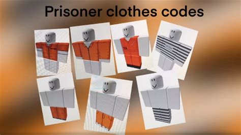 Bloxburg Prisoner Clothes Codes Roblox Youtube
