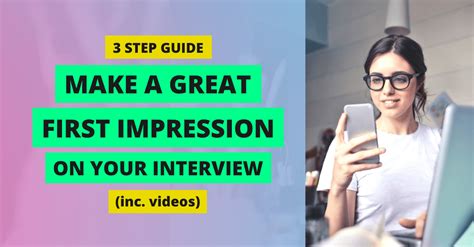 3 Step Guide To Make A Great First Impression On Your Interview