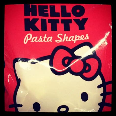 hello kitty pasta inmytrolley pasta shapes hello kitty instagram