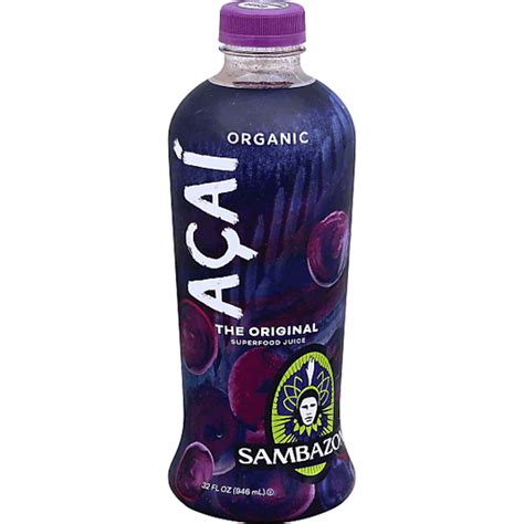 Sambazon Organic Acai Superfood Juice The Original Jugos Y Bebidas