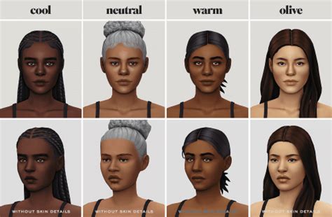 Sims 4 Custom Skin Tones Gaserlotto