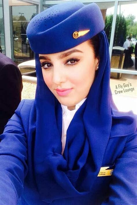 Saudi Arabian Airlines Sexy Flight Attendant Female Pilot Sexy Stewardess