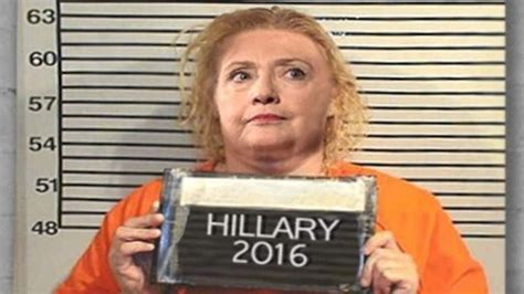 Hillary Clinton Fake Mugshot Glossy Poster Picture Photo Print Etsy