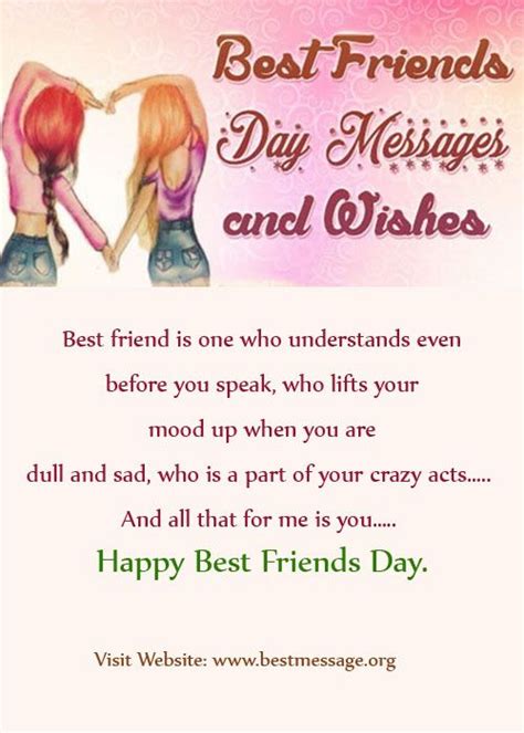 Happy friendship day wishes 2021: Happy Best Friends Day 2021 - VisitQuotes