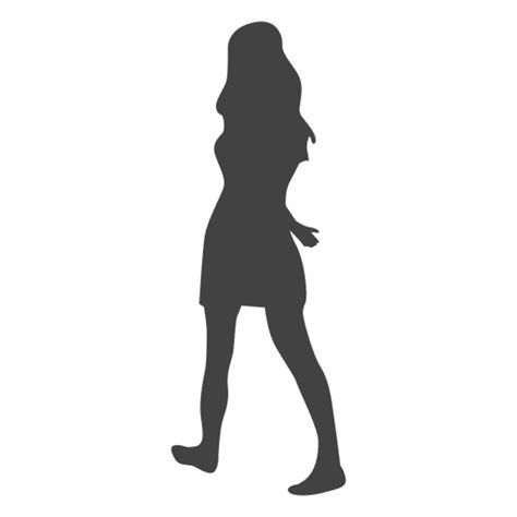 Silueta De Chica Caminando Descargar Png Svg Transparente My XXX Hot Girl