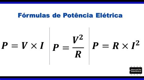O Que é Potência Elétrica Fórmulas E Características