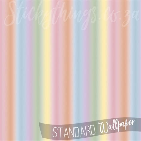 Rainbow Stripes Wallpaper Holden Ombre Pastel Rainbow Wallpaper