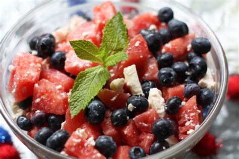 Patriotic Treats Watermelon And Blueberries Two Ways This Fairy Tale Life