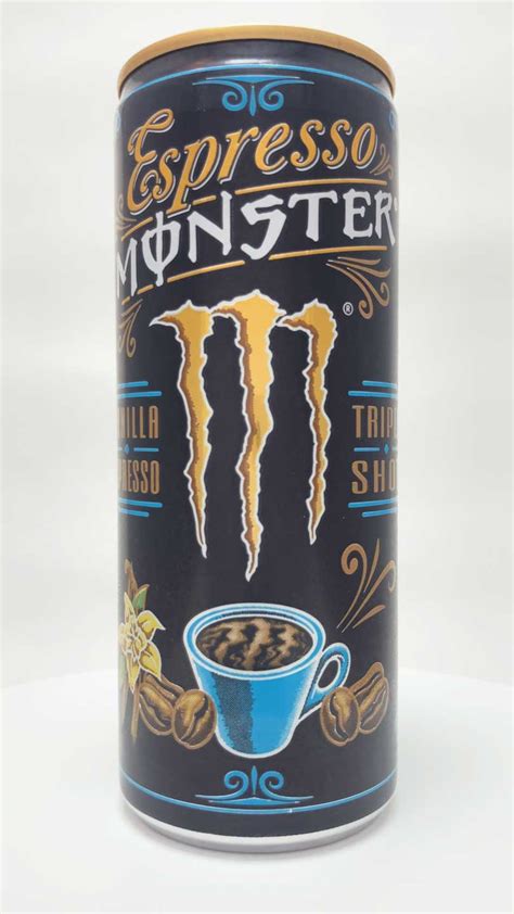 Espresso Monster Triple Shot Vanilla Espresso Energy Drink Cans Uk