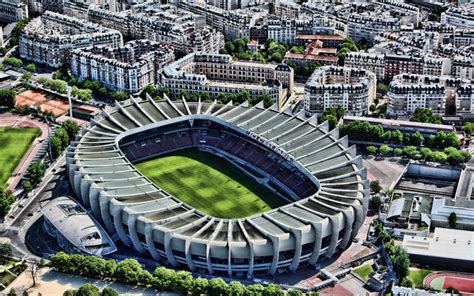 Want to enrich our neymar psg wallpapers background set? Download wallpapers 4k, Parc des Princes, aerial view ...
