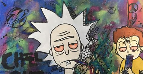 Rick And Morty Weed Background Rick And Mortys Cannabis Subculture