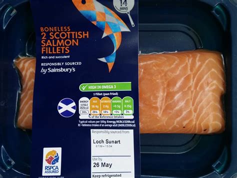 Scottish Salmon Fillet Nutrition Facts Eat This Much