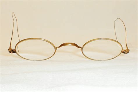godl 1900 1800s readers spectacles gold large