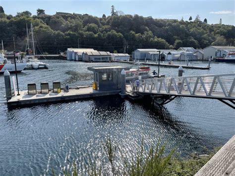 The Port Angeles Boat Haven Marina Fuel Float Is Open For Business