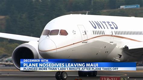 Feds Probe United Planes December Dip Near Ocean Off Hawaii Youtube