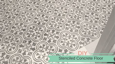 Concrete Floor Stencils Designs Flooring Site